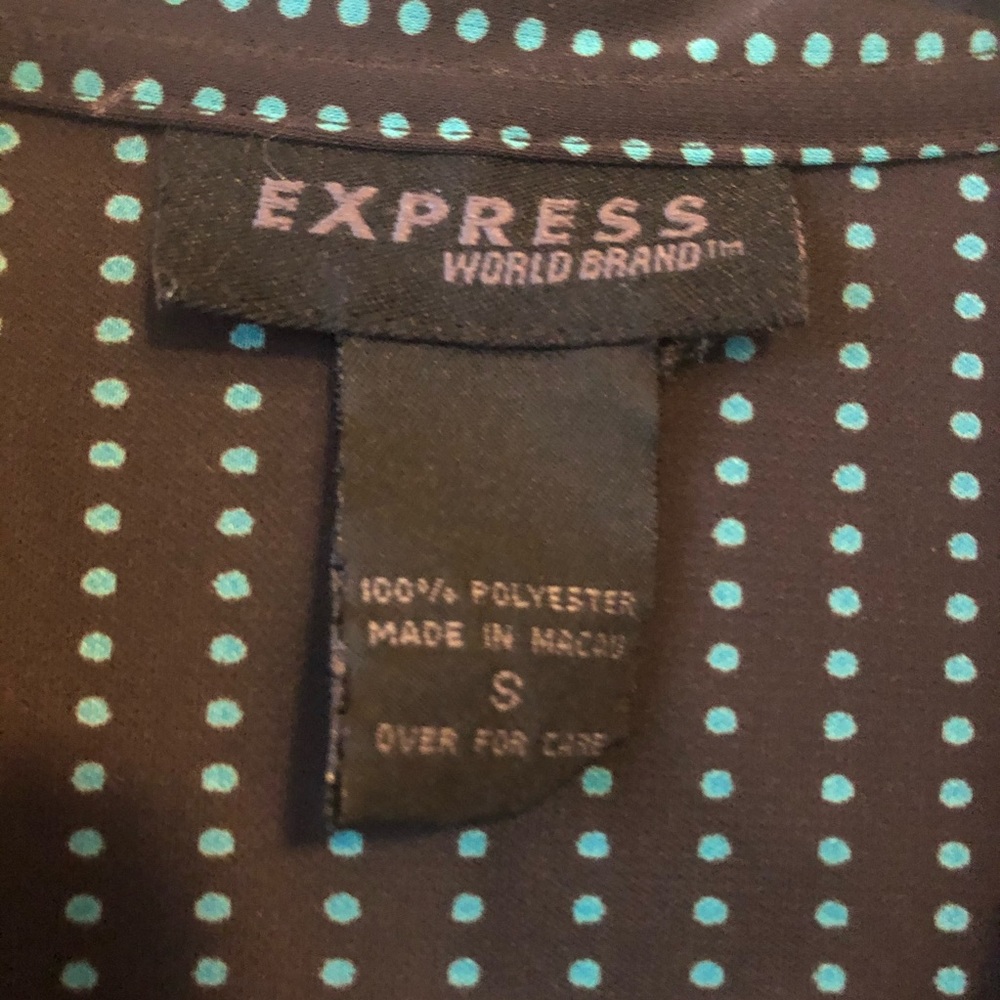 Express size small button down blouse. - Picture 2 of 4